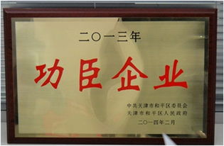 中農集團天津公司連續(xù)三年獲 和平區(qū)功臣企業(yè) 稱號